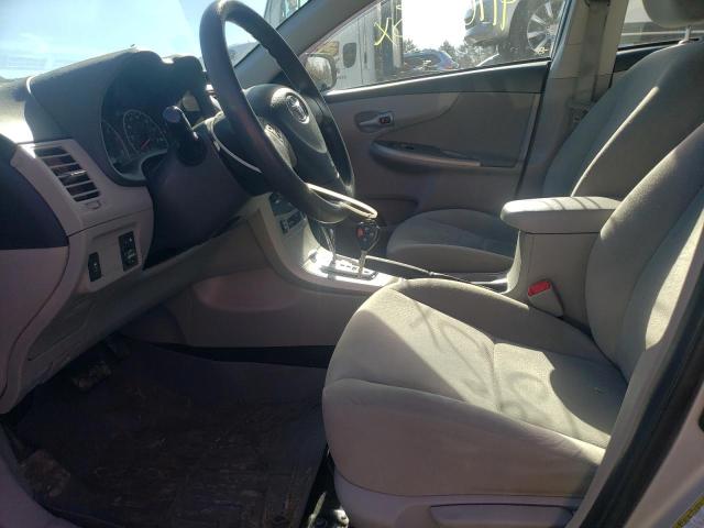 2T1BU4EE4DC087650 - 2013 TOYOTA COROLLA BASE SILVER photo 7
