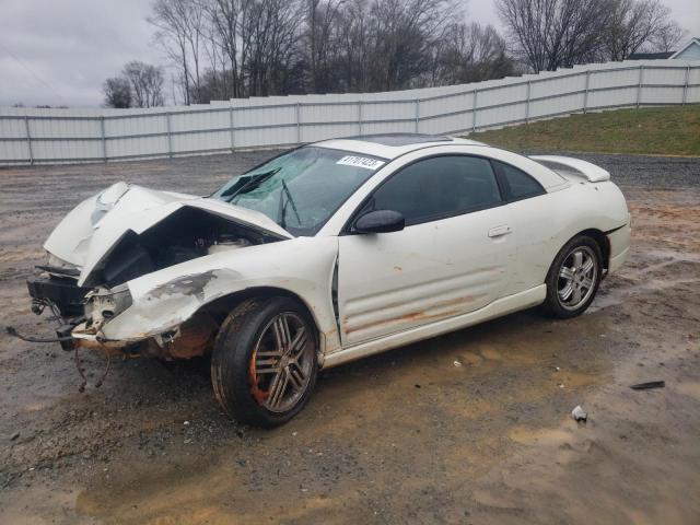 4A3AC84HX3E069289 - 2003 MITSUBISHI ECLIPSE GT WHITE photo 1