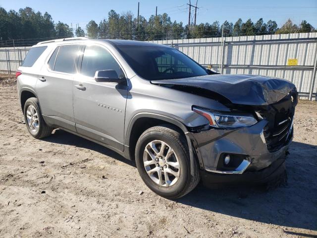 1GNERGKW1LJ243960 - 2020 CHEVROLET TRAVERSE LT GRAY photo 4