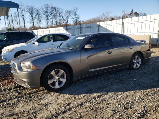 2C3CDXBGXCH212266 - 2012 DODGE CHARGER SE GRAY photo 1
