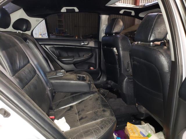 1HGCM66534A096098 - 2004 HONDA ACCORD EX SILVER photo 10