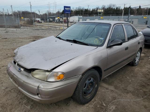 1Y1SK52891Z410114 - 2001 CHEVROLET GEO PRIZM BASE TAN photo 1