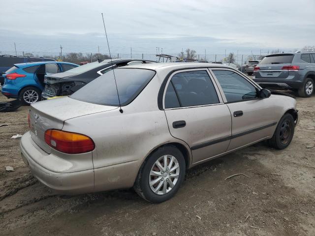 1Y1SK52891Z410114 - 2001 CHEVROLET GEO PRIZM BASE TAN photo 3