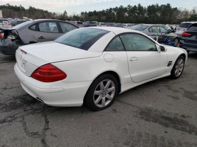 WDBSK75F33F031462 - 2003 MERCEDES-BENZ SL 500R WHITE photo 3