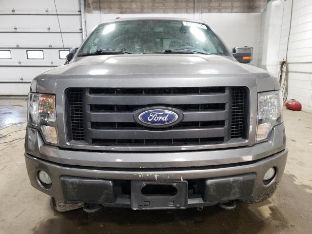 1FTFW1EV2AFB56591 - 2010 FORD F150 SUPERCREW GRAY photo 5