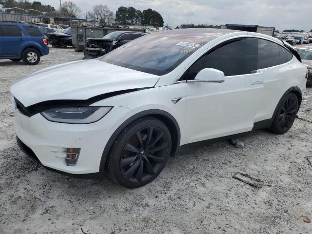 5YJXCBE46JF096278 - 2018 TESLA MODEL X WHITE photo 1