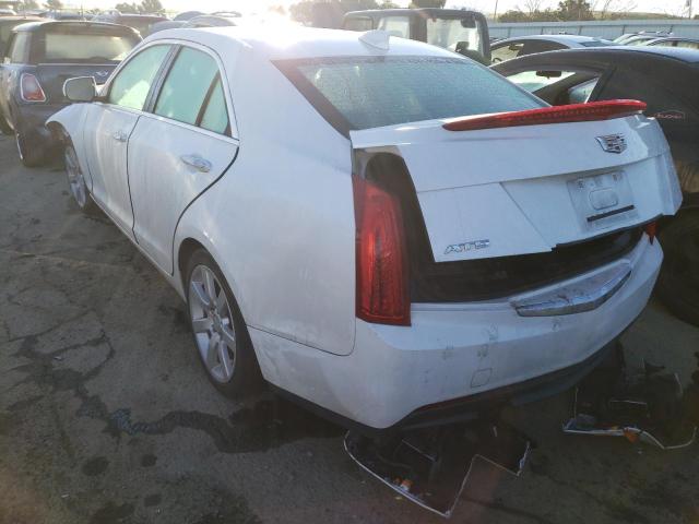 1G6AA5RA7F0122585 - 2015 CADILLAC ATS WHITE photo 2