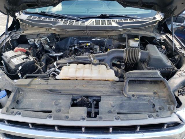 1FTEW1EP7MFA53345 - 2021 FORD F150 SUPERCREW GRAY photo 11