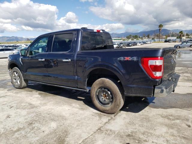 1FTEW1EP7MFA53345 - 2021 FORD F150 SUPERCREW GRAY photo 2