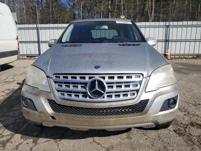 4JGBB86E09A528080 - 2009 MERCEDES-BENZ ML 350 SILVER photo 5