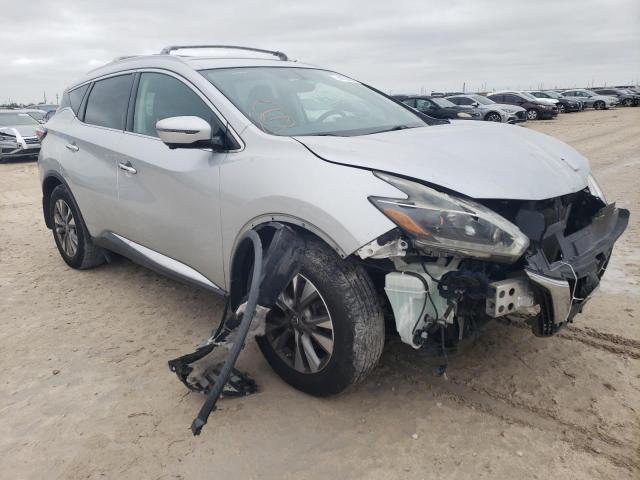 5N1AZ2MG6JN173020 - 2018 NISSAN MURANO S SILVER photo 4