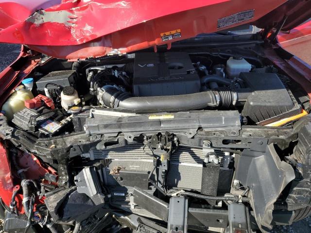 1N6ED1CL6NN671346 - 2022 NISSAN FRONTIER S RED photo 11