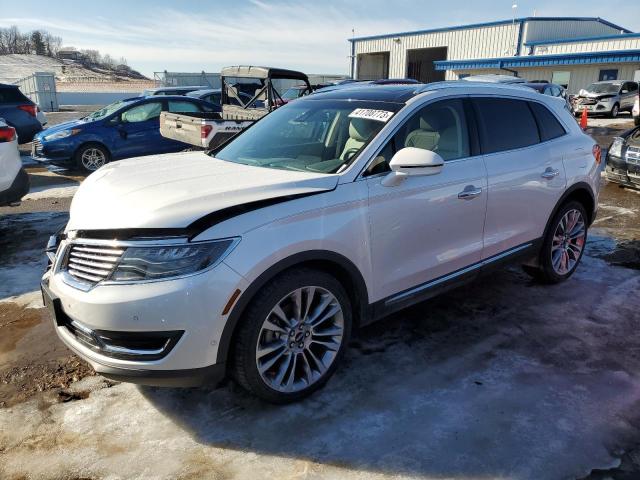 2LMTJ8LP4GBL36728 - 2016 LINCOLN MKX RESERVE Beyaz fotoğraf 1