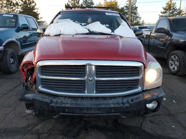 1D4HB48N16F136800 - 2006 DODGE DURANGO SLT RED photo 5