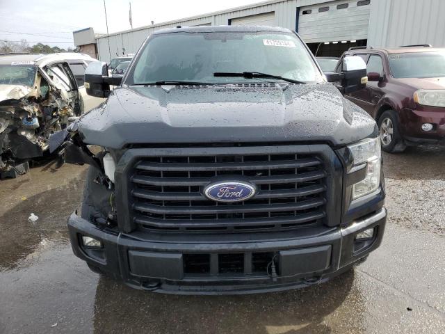 1FTFW1EG7FFB72648 - 2015 FORD F150 SUPERCREW BLACK photo 5