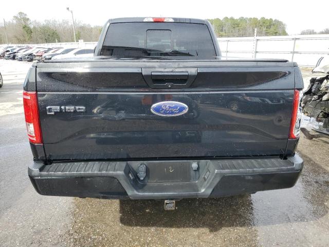 1FTFW1EG7FFB72648 - 2015 FORD F150 SUPERCREW BLACK photo 6