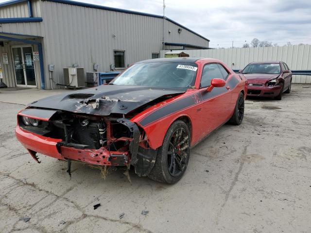 2C3CDZFJ4MH587038 - 2021 DODGE CHALLENGER R/T SCAT PACK RED photo 1