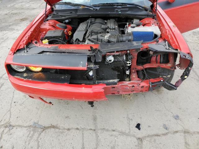 2C3CDZFJ4MH587038 - 2021 DODGE CHALLENGER R/T SCAT PACK RED photo 11