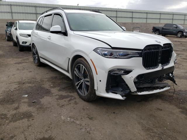 5UXCX6C06M9H83996 - 2021 BMW X7 M50I WHITE photo 4