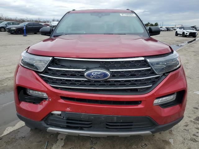 1FMSK7DH6NGB34906 - 2022 FORD EXPLORER XLT RED photo 5