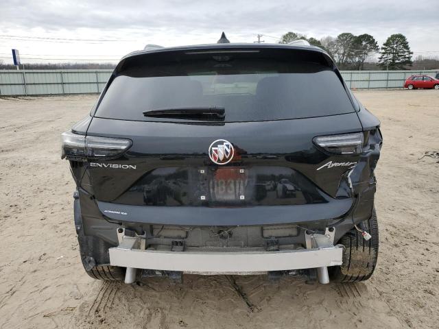 LRBFZRR47ND072533 - 2022 BUICK ENVISION AVENIR BLACK photo 6