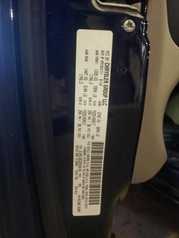 2C4RC1BG3ER438104 - 2014 CHRYSLER TOWN & COU TOURING ლურჯი ფოტო 12