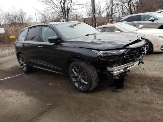 5J8YE1H48NL019372 - 2022 ACURA MDX TECHNOLOGY BLACK photo 4