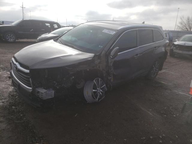 5TDJKRFH9FS157287 - 2015 TOYOTA HIGHLANDER XLE Gümüş foto 1