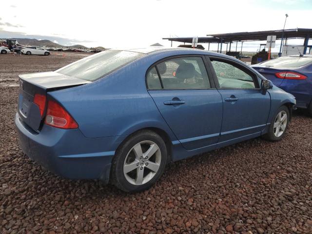 1HGFA16837L094668 - 2007 HONDA CIVIC EX BLUE photo 3