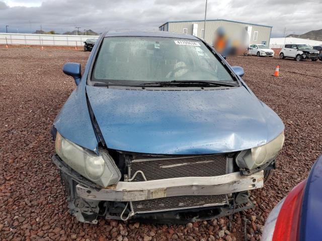 1HGFA16837L094668 - 2007 HONDA CIVIC EX BLUE photo 5