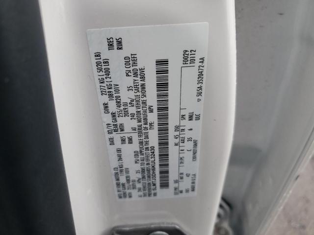 5LMTJ3DH6KUL32430 - 2019 LINCOLN MKC RESERVE Ağ foto 12