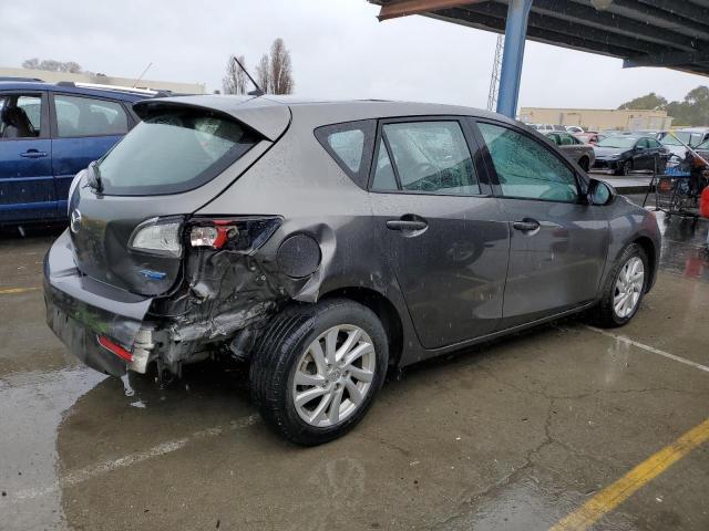 JM1BL1L80C1629425 - 2012 MAZDA 3 I GRAY photo 3