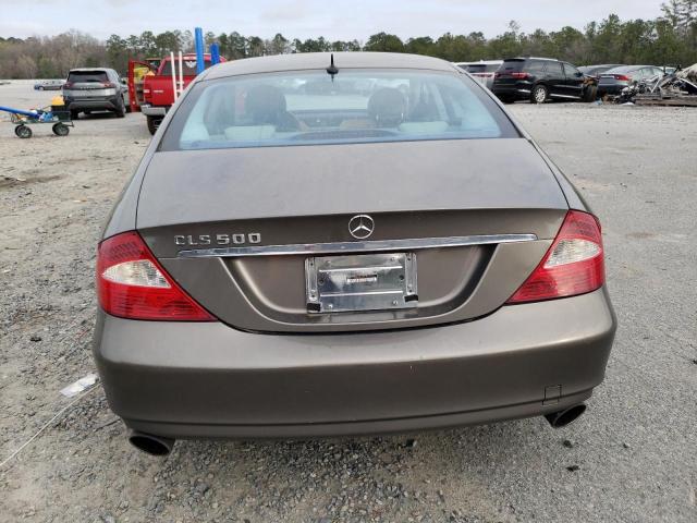 WDDDJ75X56A010819 - 2006 MERCEDES-BENZ CLS 500C BROWN photo 6