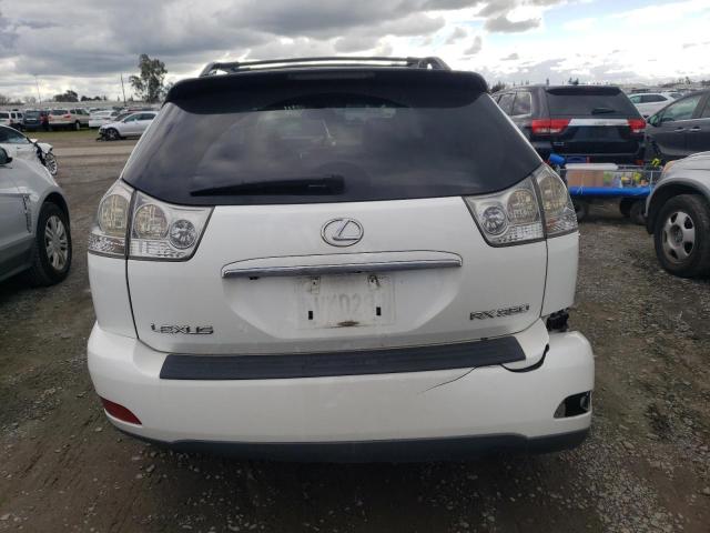 2T2GK31U47C004866 - 2007 LEXUS RX 350 WHITE photo 6