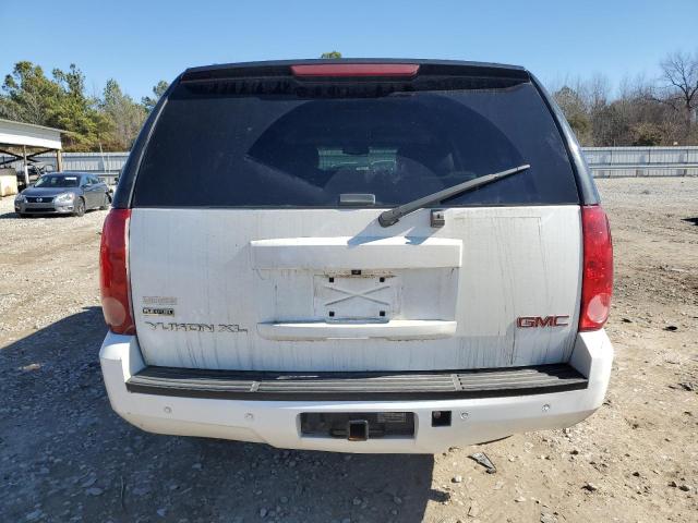 1GKUKKE36AR172240 - 2010 GMC YUKON XL K1500 SLT WHITE photo 6