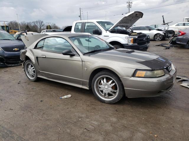 1FAFP40492F128775 - 2002 FORD MUSTANG GRAY photo 4