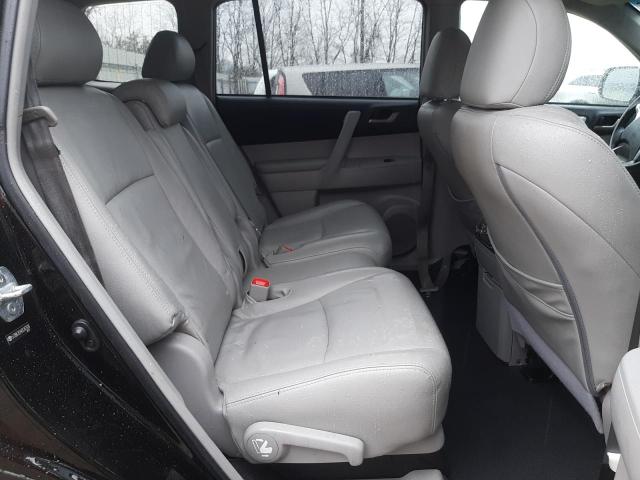 5TDBK3EH4DS262500 - 2013 TOYOTA HIGHLANDER BASE أسود صورة 11