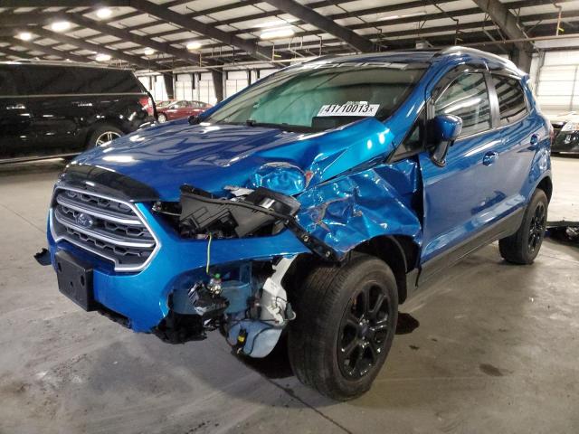MAJ6S3GL4LC330450 - 2020 FORD ECOSPORT SE BLUE photo 1