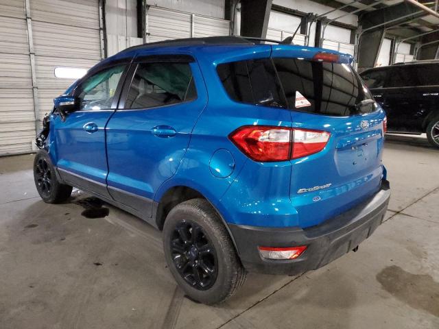 MAJ6S3GL4LC330450 - 2020 FORD ECOSPORT SE BLUE photo 2