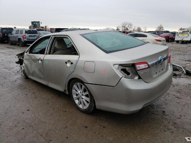 4T1BD1FK4EU104966 - 2014 TOYOTA CAMRY HYBRID GOLD photo 2