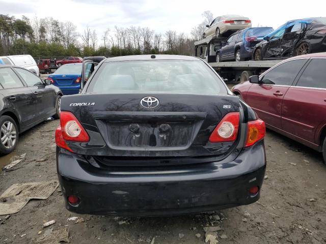 1NXBU4EE1AZ297150 - 2010 TOYOTA COROLLA BASE BLACK photo 6