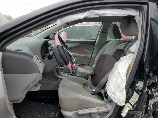 1NXBU4EE1AZ297150 - 2010 TOYOTA COROLLA BASE BLACK photo 7