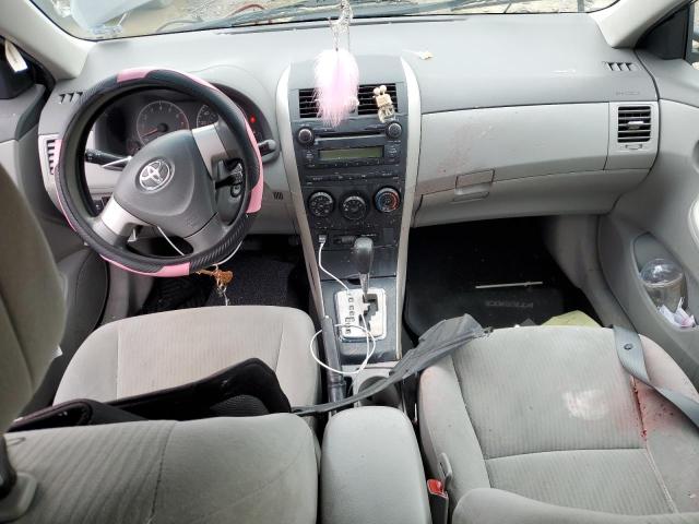 1NXBU4EE1AZ297150 - 2010 TOYOTA COROLLA BASE BLACK photo 8