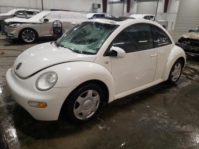 3VWCB21C41M437698 - 2001 VOLKSWAGEN NEW BEETLE WHITE photo 1