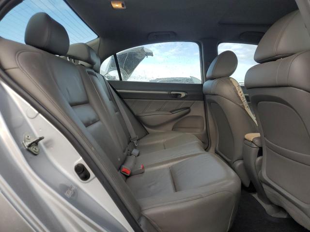 1HGFA16928L021737 - 2008 HONDA CIVIC EXL SILVER photo 10