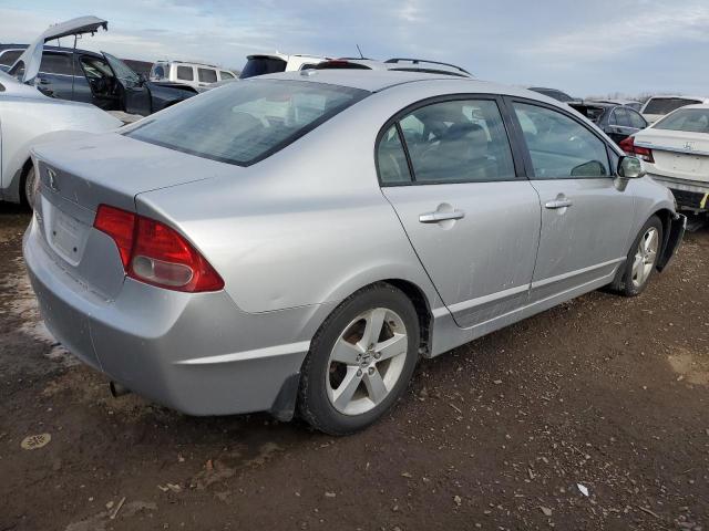 1HGFA16928L021737 - 2008 HONDA CIVIC EXL SILVER photo 3