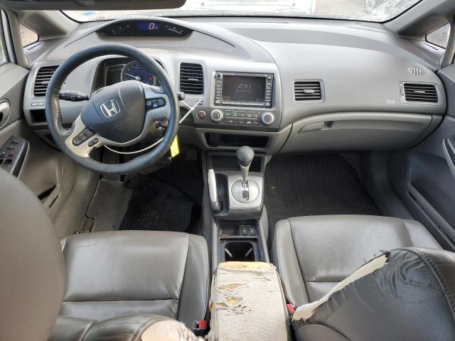1HGFA16928L021737 - 2008 HONDA CIVIC EXL SILVER photo 8