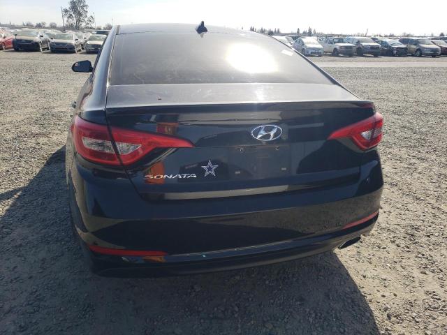 5NPE24AF0GH269199 - 2016 HYUNDAI SONATA SE BLACK photo 6