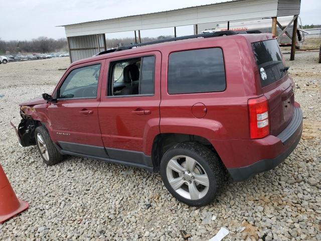 1C4NJPFB2DD250116 - 2013 JEEP PATRIOT LATITUDE RED photo 2