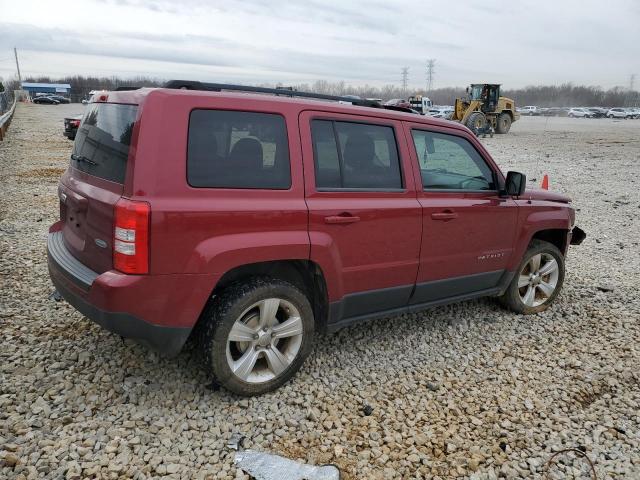 1C4NJPFB2DD250116 - 2013 JEEP PATRIOT LATITUDE RED photo 3